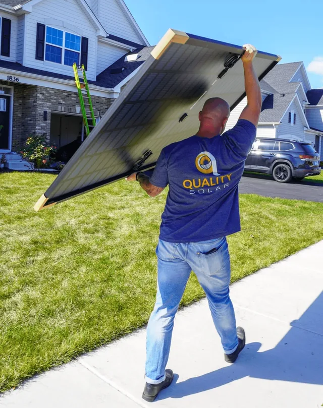 A Quality Solar residential installation