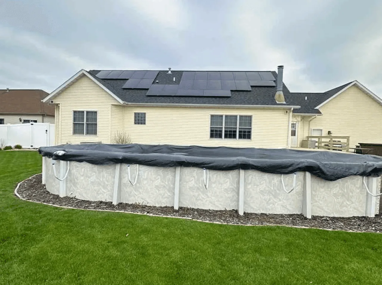 A recent Quality Solar residential installation