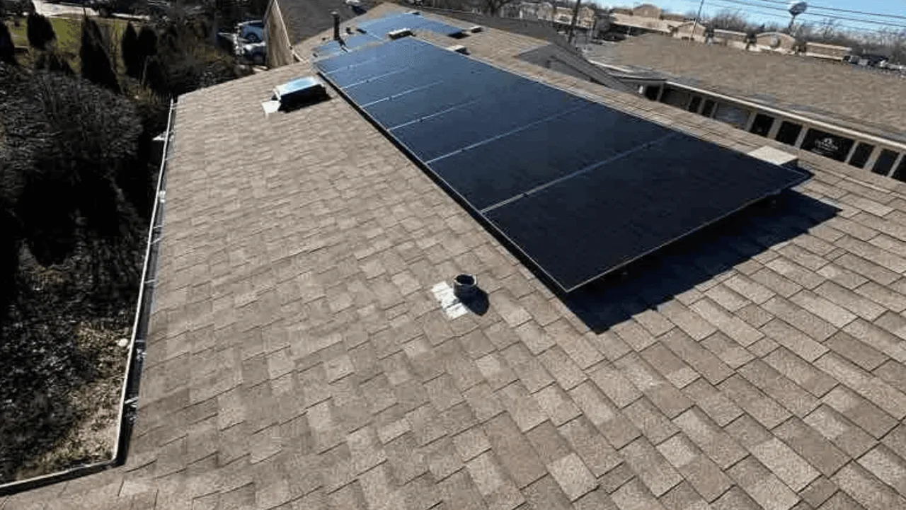 Kothari Investments solar installation in Georgetown, IL, photo 1