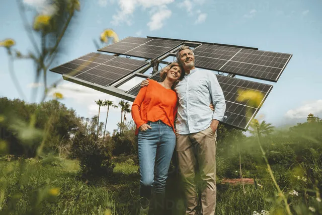 A neighbour asking about solar panels